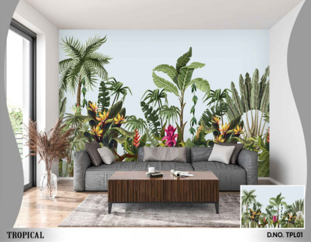 Tropical Paradise Wallpaper – D.NO. TPL01