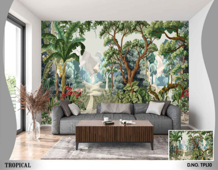 Tropical Forest Escape Wallpaper – D.NO. TPL10