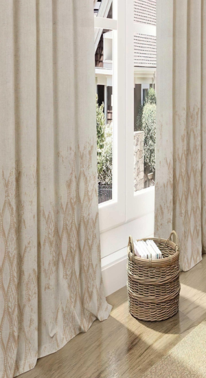 Textured Pattern Designer Curtains