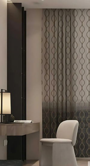 Geometric Patterned Designer Curtains