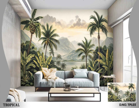 Tropical Horizon Wallpaper – D.NO. TPL03