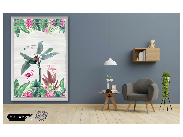 FloraVista Satin Designer Roller Blinds
